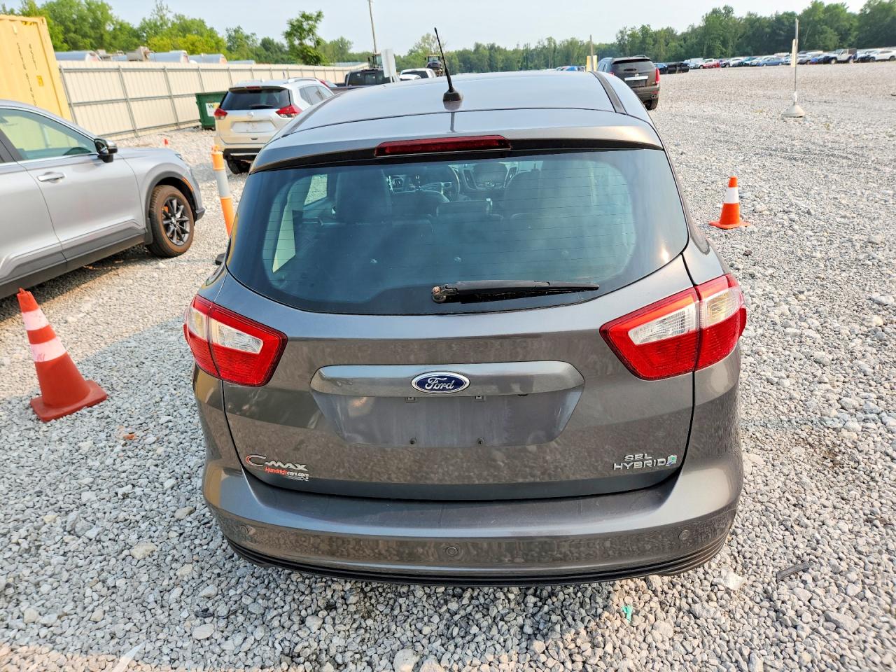 2013 Ford C-max Sel Серый vin: 1FADP5BU6DL520157