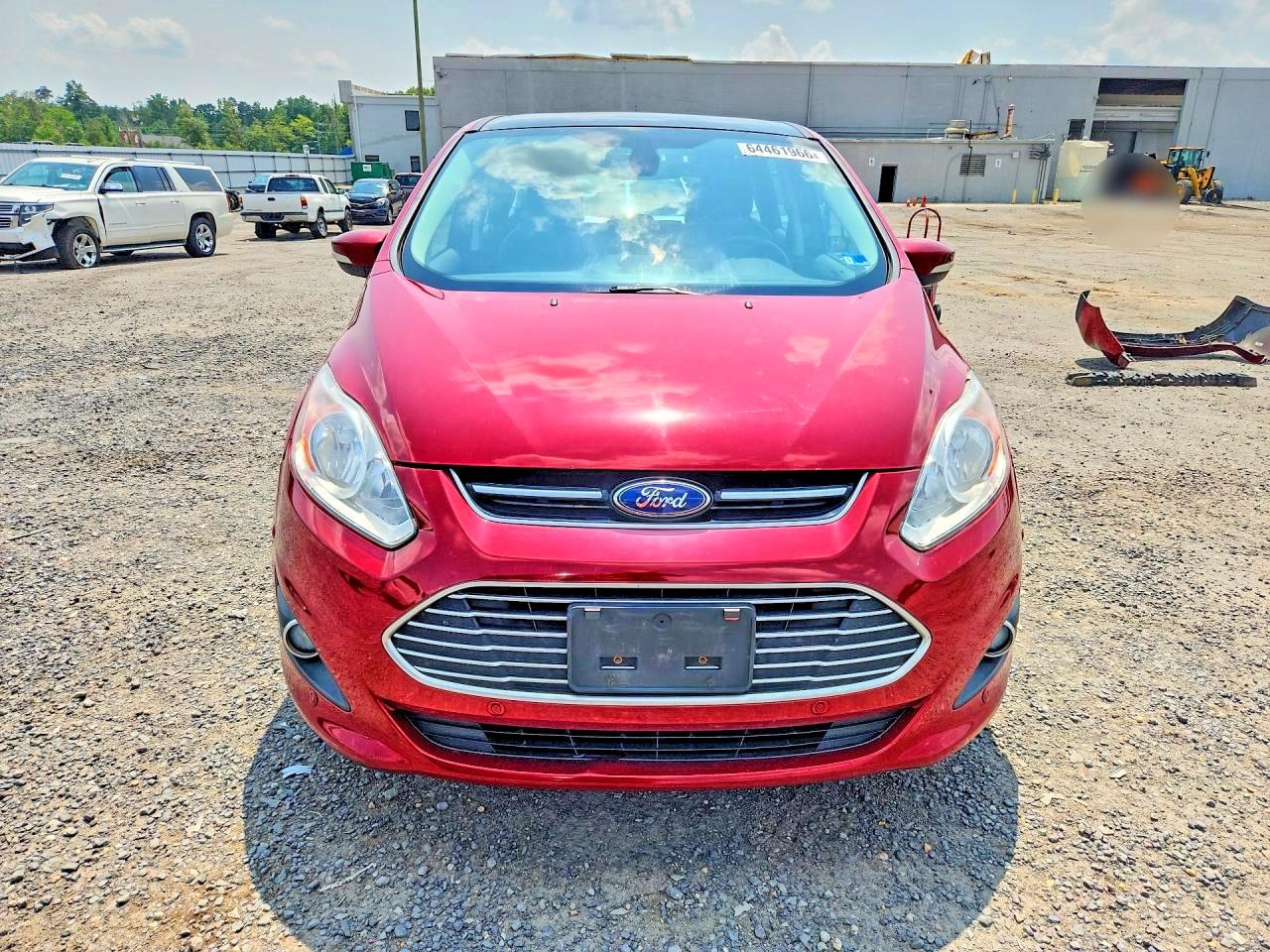 2013 Ford C-max Sel Red vin: 1FADP5BU6DL520885