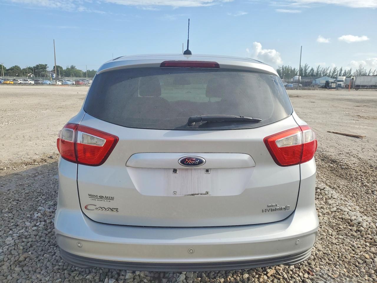 2013 Ford C-max Energi Sel Silver vin: 1FADP5BU6DL524936