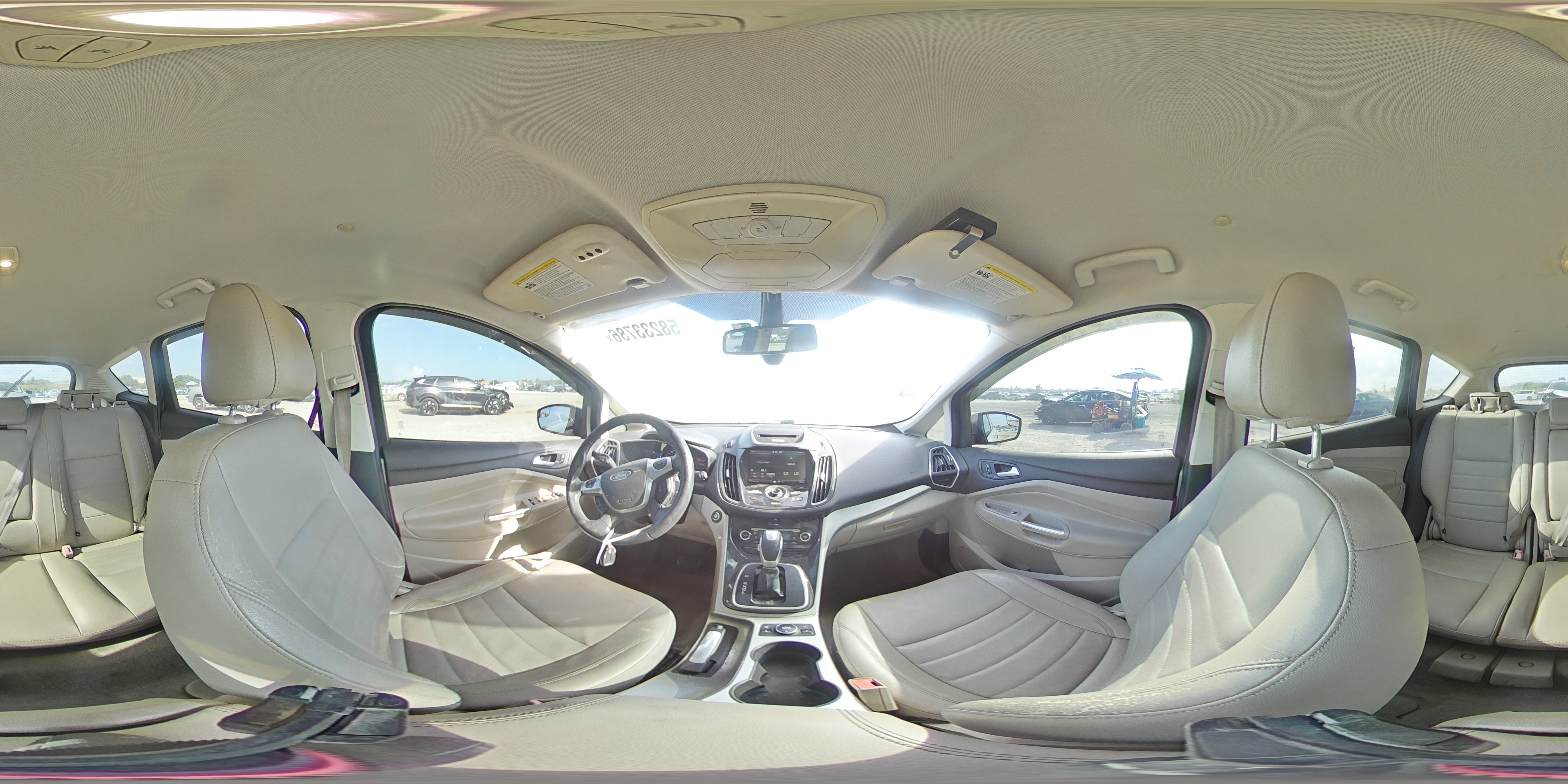 2013 Ford C-max Energi Sel Silver vin: 1FADP5BU6DL524936
