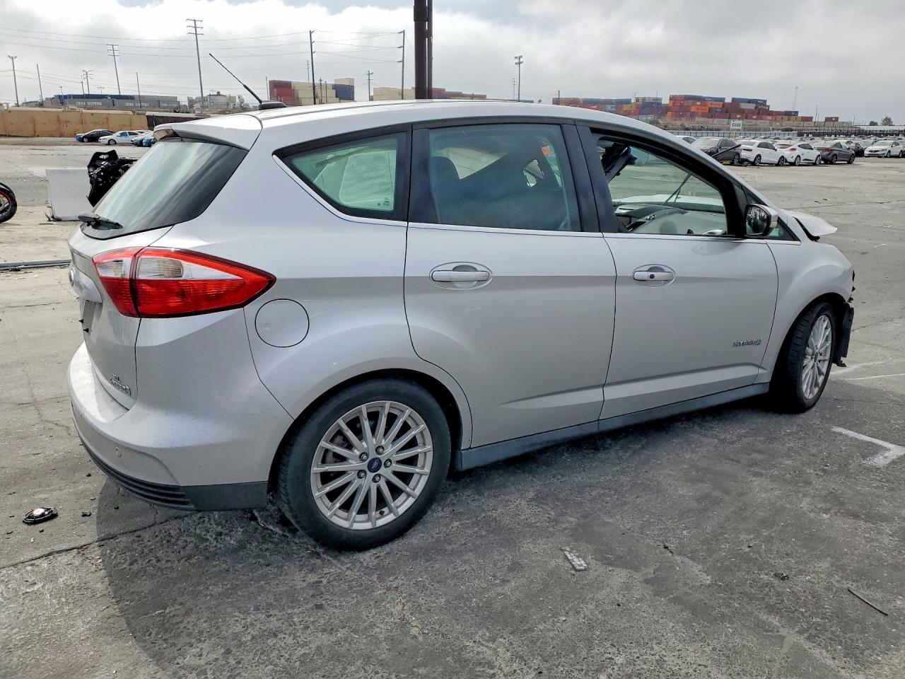 2013 Ford C-max Sel Silver vin: 1FADP5BU6DL532230
