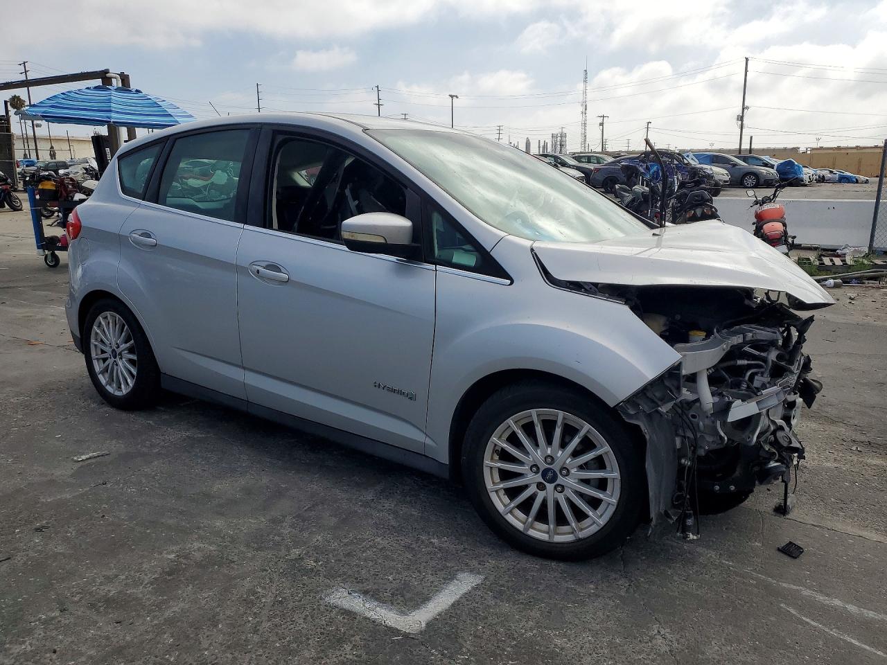 2013 Ford C-max Sel Silver vin: 1FADP5BU6DL532230