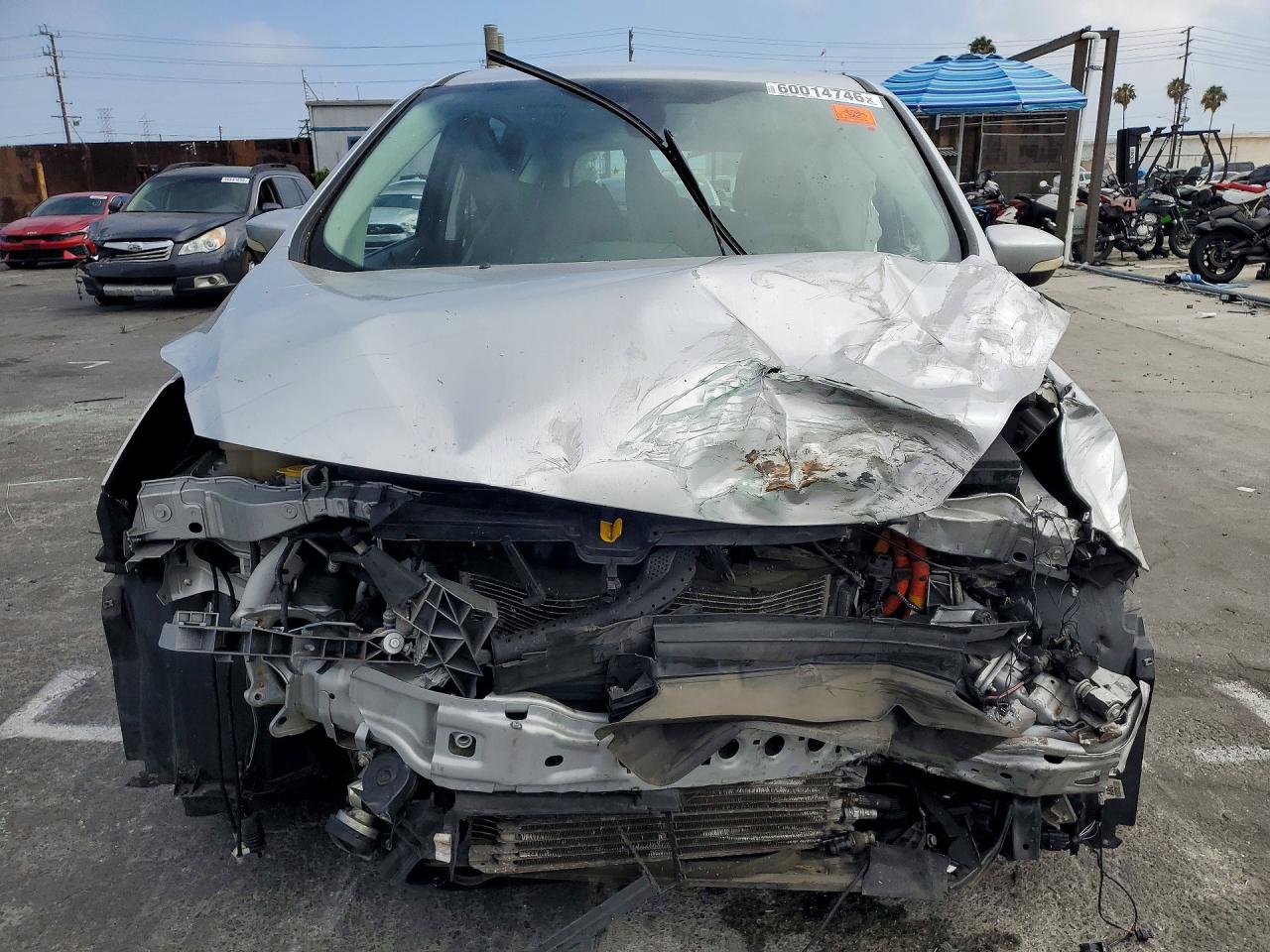 2013 Ford C-max Sel Silver vin: 1FADP5BU6DL532230