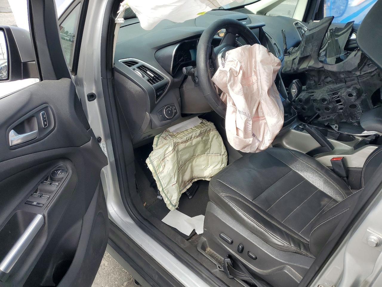 2013 Ford C-max Sel Silver vin: 1FADP5BU6DL532230