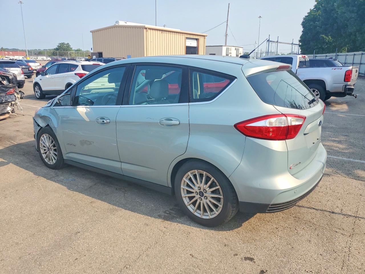 2013 Ford C-max Sel Turquoise vin: 1FADP5BU6DL535113