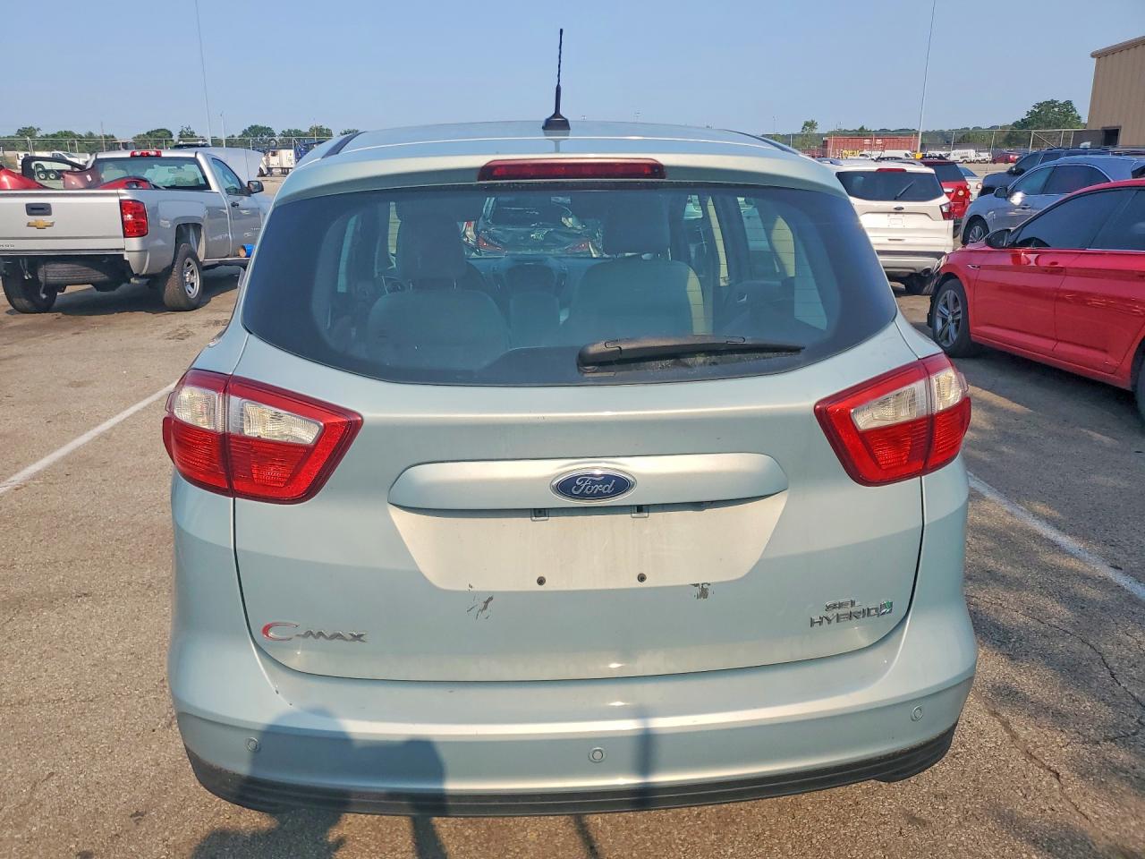 2013 Ford C-max Sel Turquoise vin: 1FADP5BU6DL535113