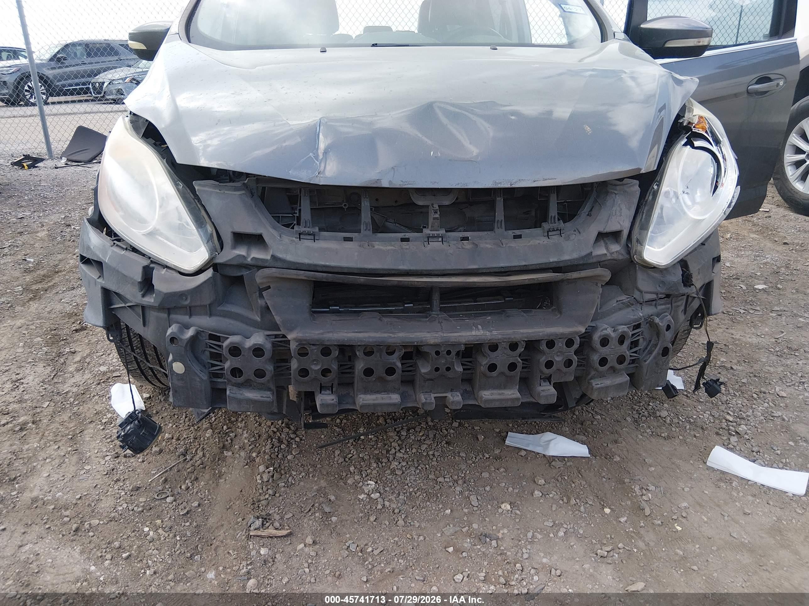 2013 Ford C-max Hybrid Sel Gray vin: 1FADP5BU6DL542837