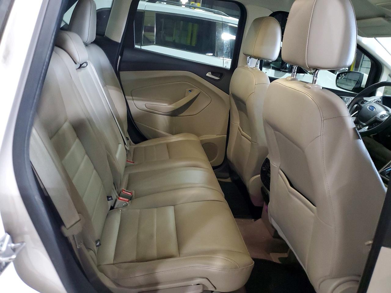 2014 Ford C-max Sel White vin: 1FADP5BU6EL509483