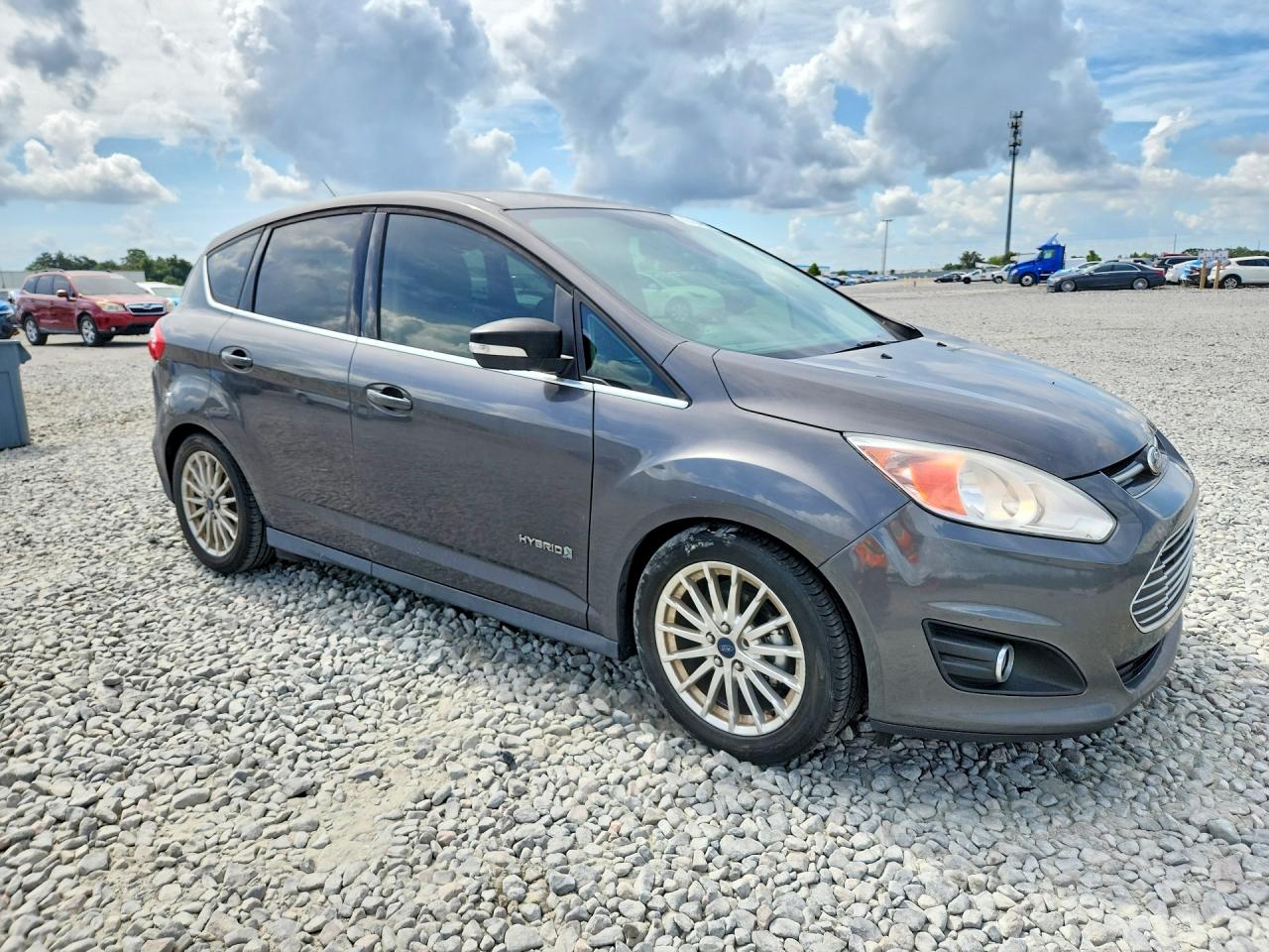 2015 Ford C-max Sel Charcoal vin: 1FADP5BU6FL116102