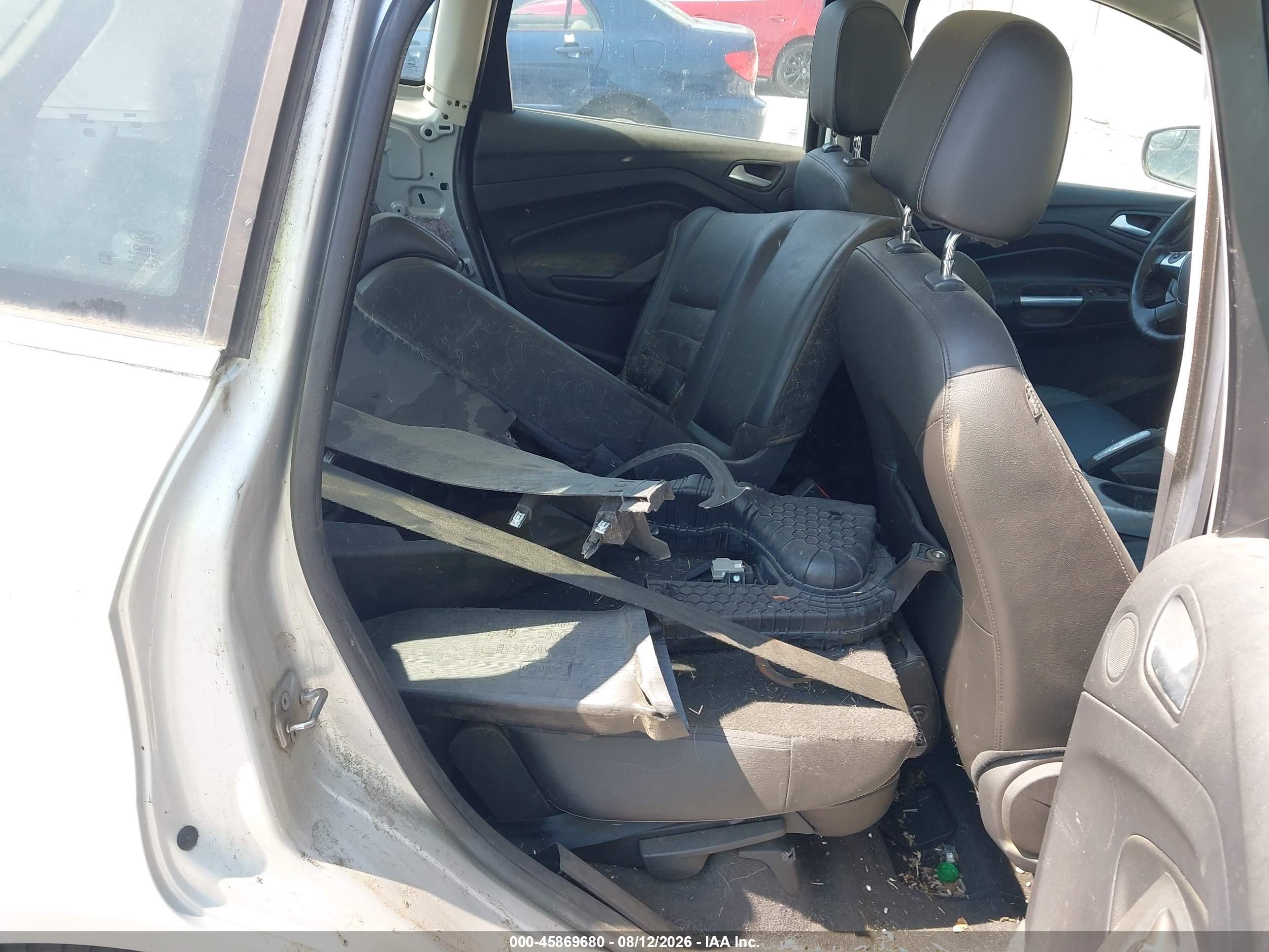 2013 Ford C-max Hybrid Sel Silver vin: 1FADP5BU7DL520071