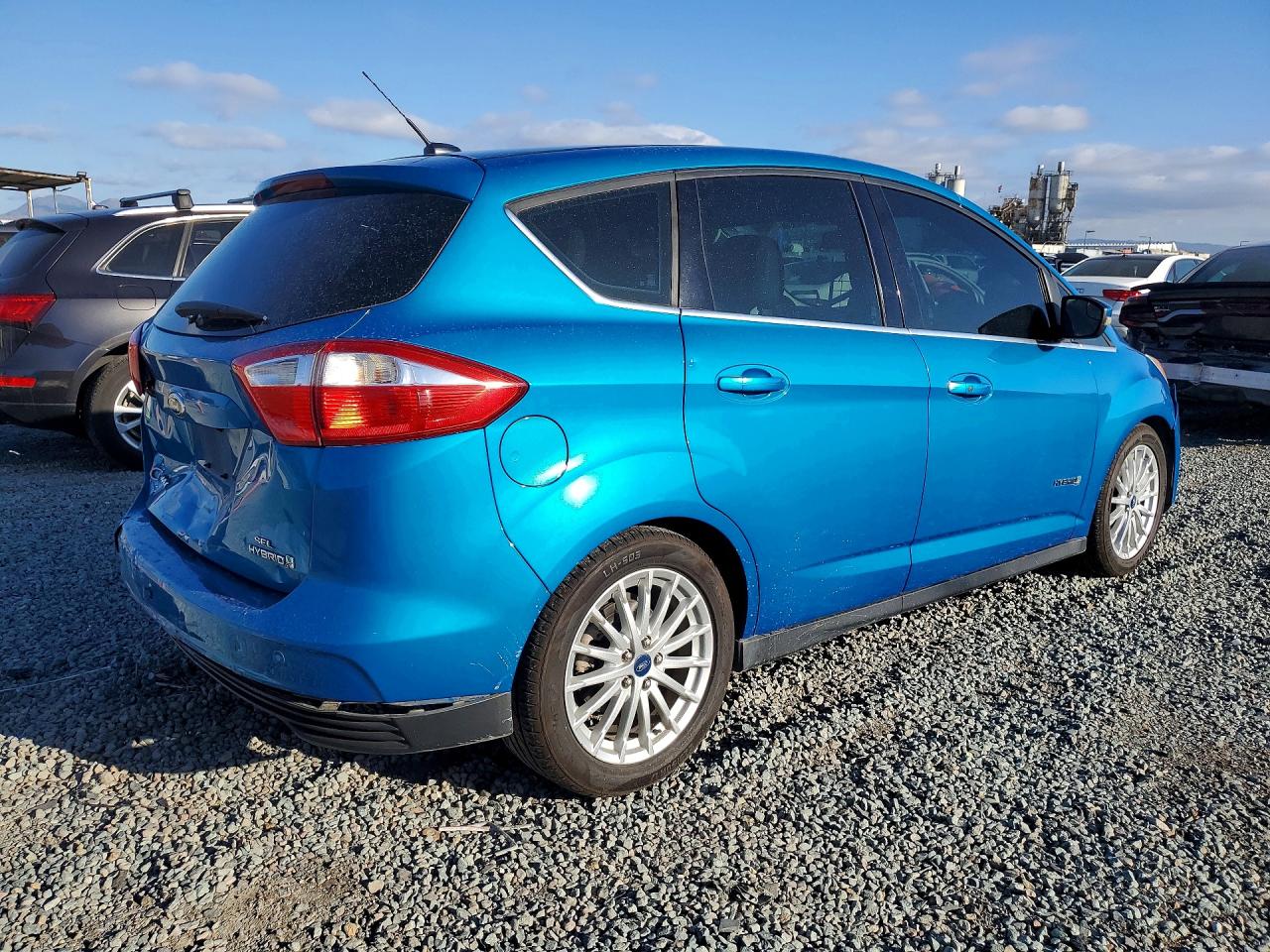 2013 Ford C-max Sel Blue vin: 1FADP5BU7DL528364
