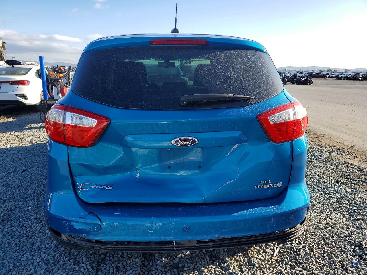 2013 Ford C-max Sel Blue vin: 1FADP5BU7DL528364