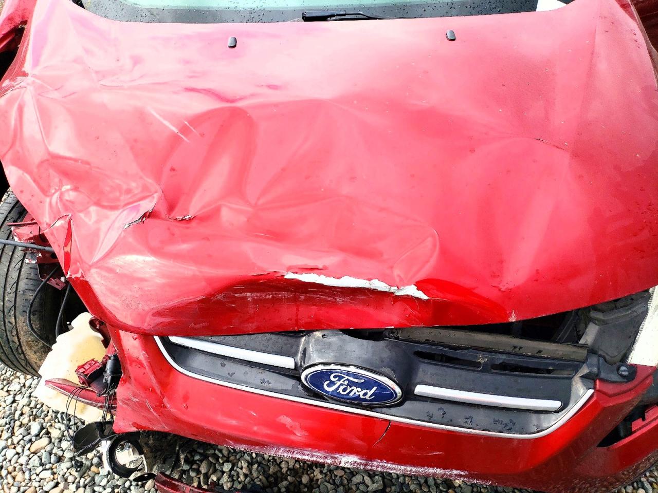 2013 Ford C-max Sel Red vin: 1FADP5BU7DL546475