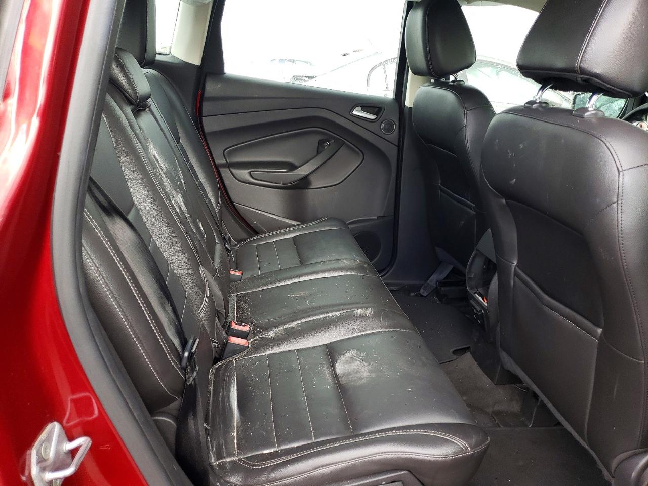 2013 Ford C-max Sel Red vin: 1FADP5BU7DL546475
