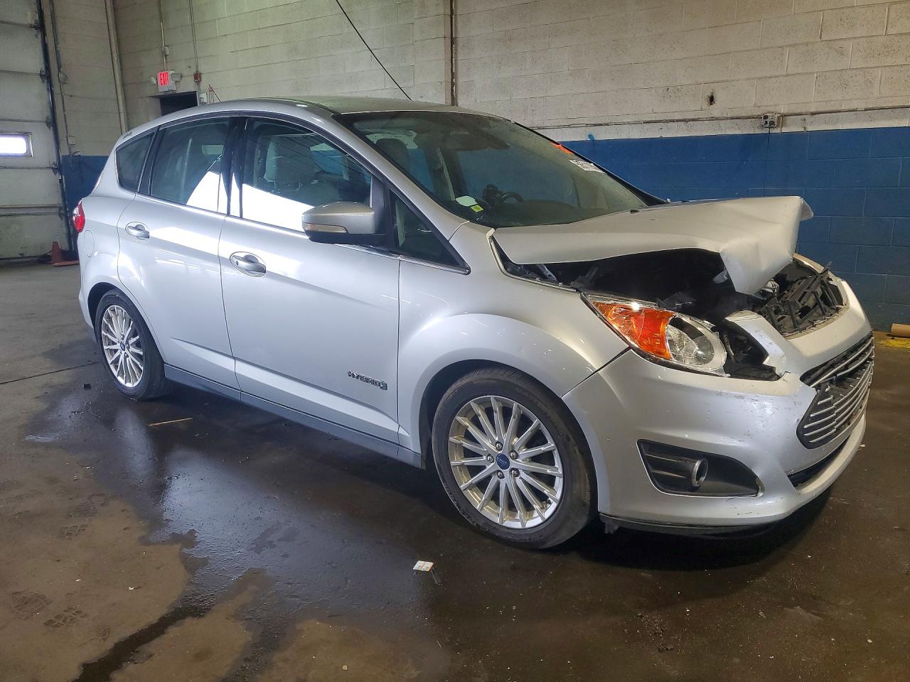 2013 Ford C-max Sel Silver vin: 1FADP5BU7DL547027
