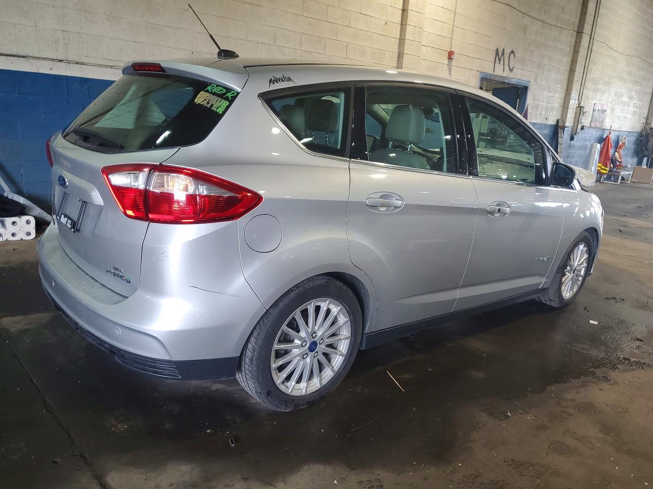 2013 Ford C-max Sel Silver vin: 1FADP5BU7DL547027