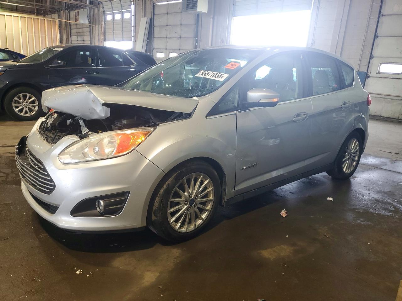 2013 Ford C-max Sel Silver vin: 1FADP5BU7DL547027