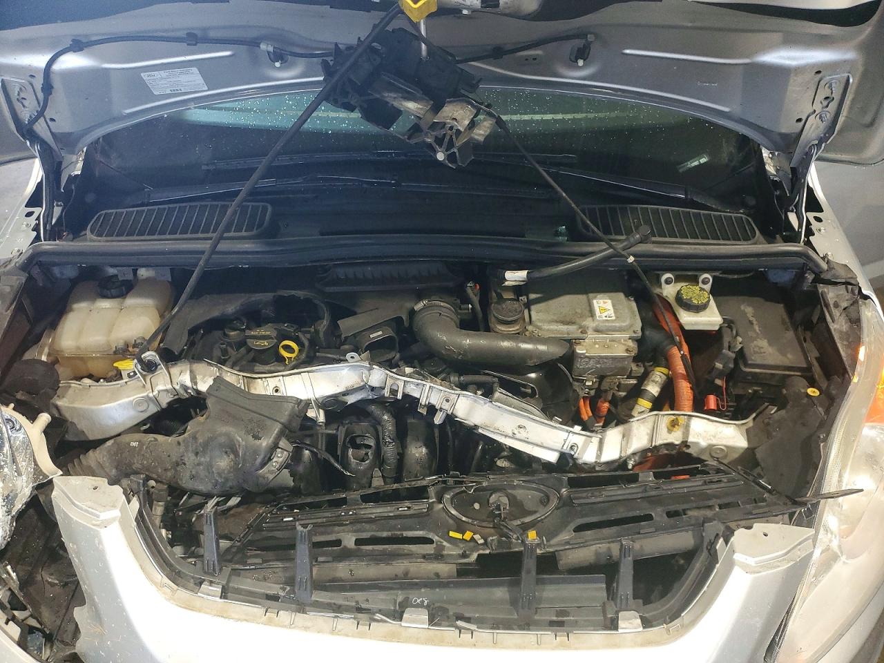 2013 Ford C-max Sel Silver vin: 1FADP5BU7DL547027
