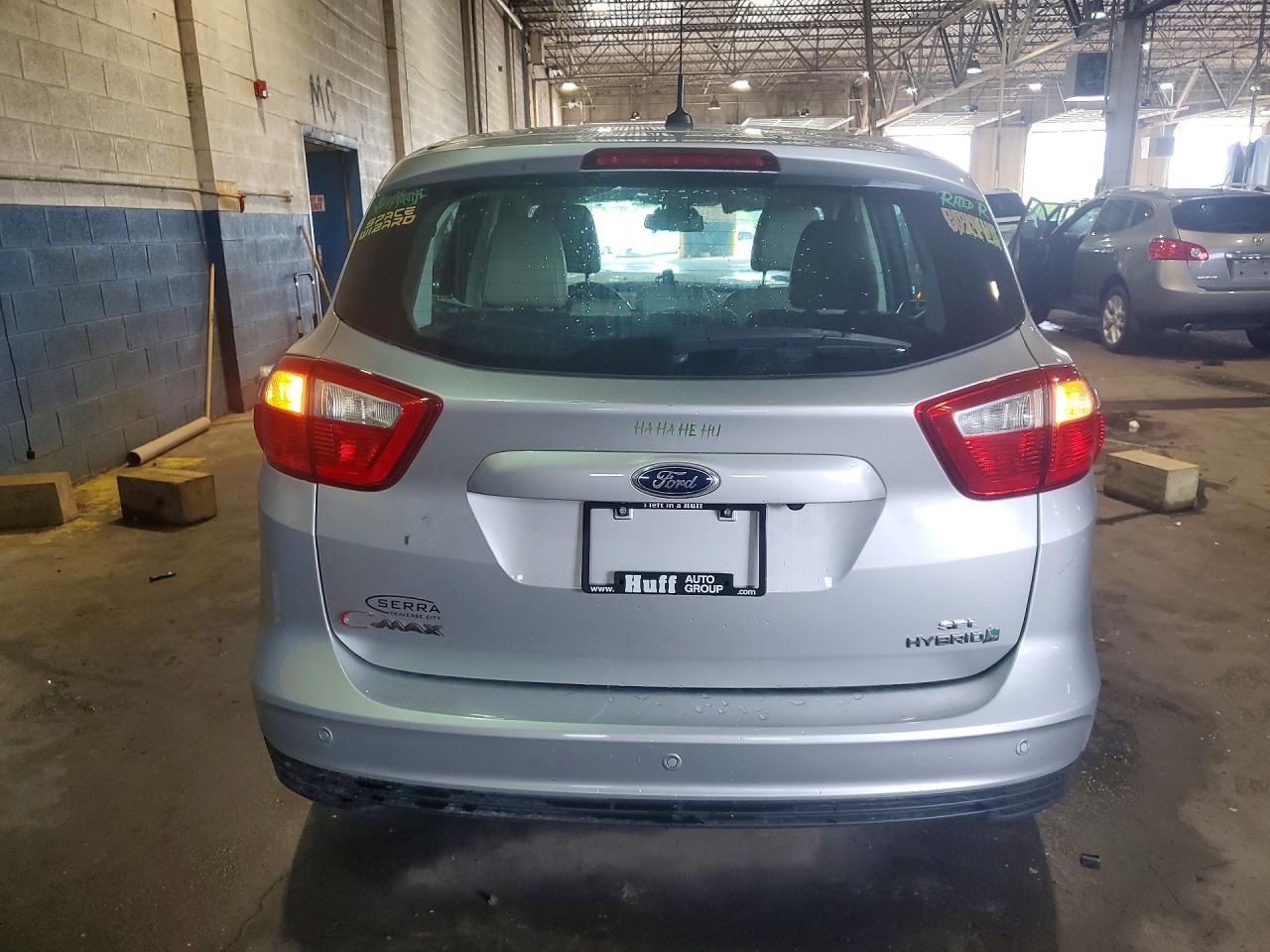 2013 Ford C-max Sel Silver vin: 1FADP5BU7DL547027