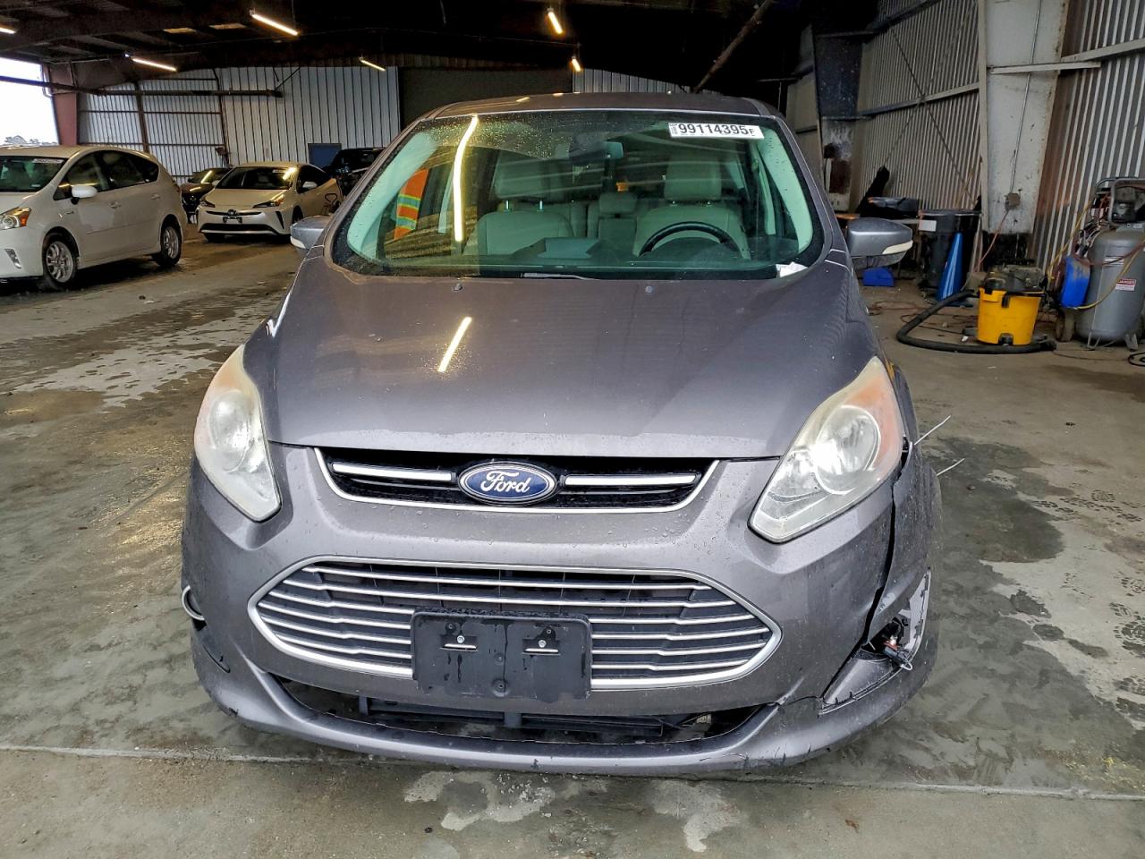 2013 Ford C-max Sel Gray vin: 1FADP5BU7DL548825