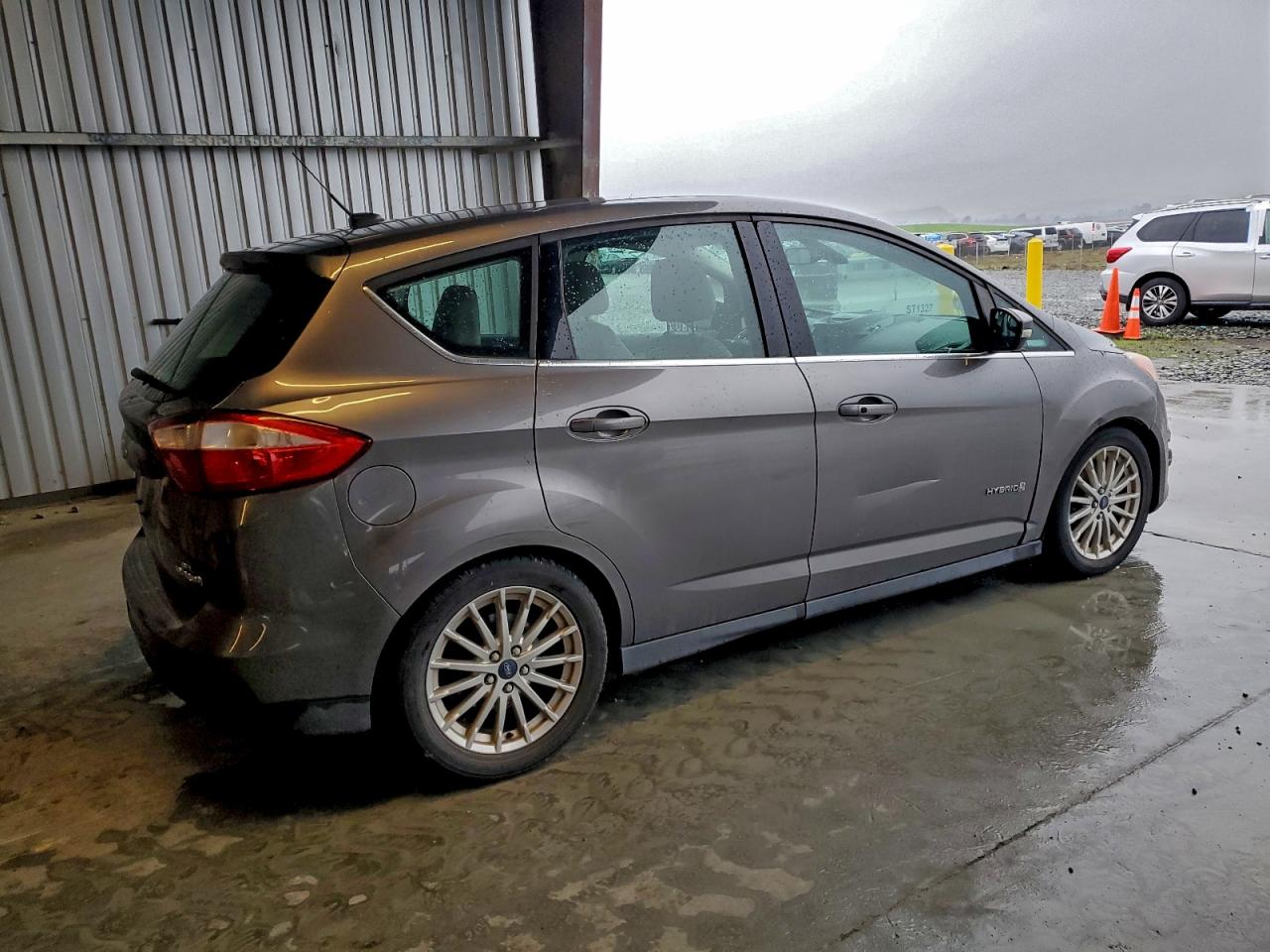 2013 Ford C-max Sel Gray vin: 1FADP5BU7DL548825