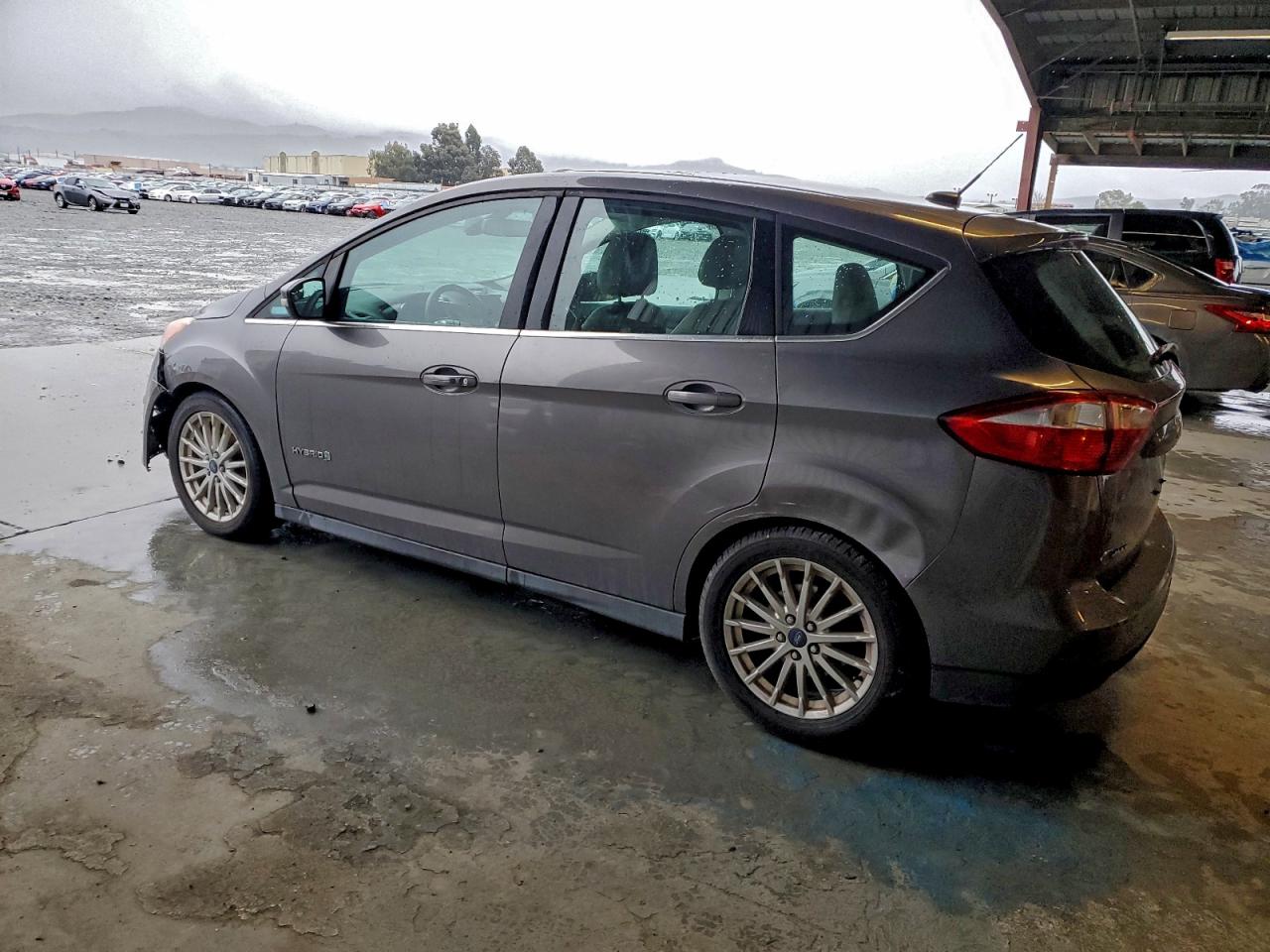 2013 Ford C-max Sel Gray vin: 1FADP5BU7DL548825
