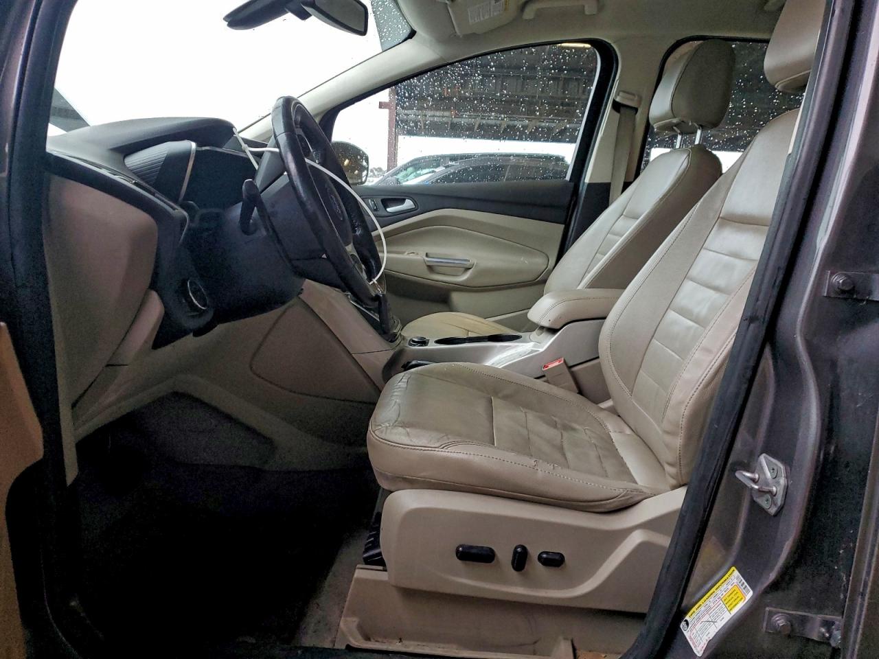 2013 Ford C-max Sel Gray vin: 1FADP5BU7DL548825