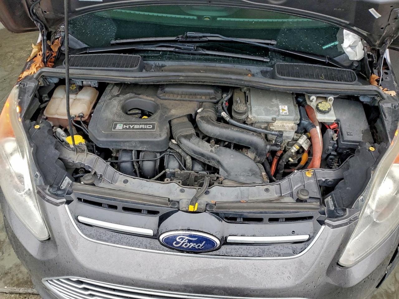 2013 Ford C-max Sel Gray vin: 1FADP5BU7DL548825