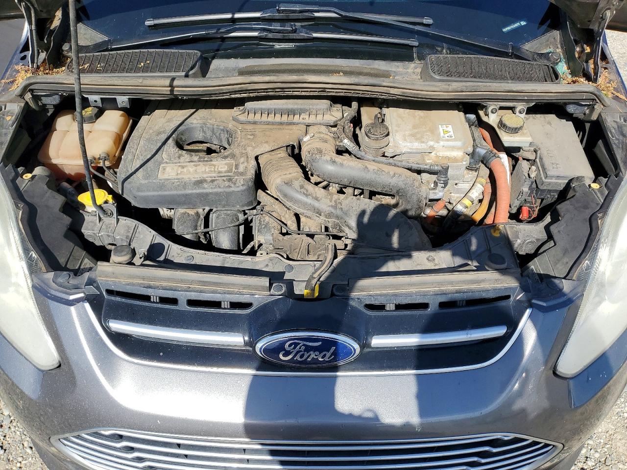 2013 Ford C-max Sel Gray vin: 1FADP5BU7DL549375