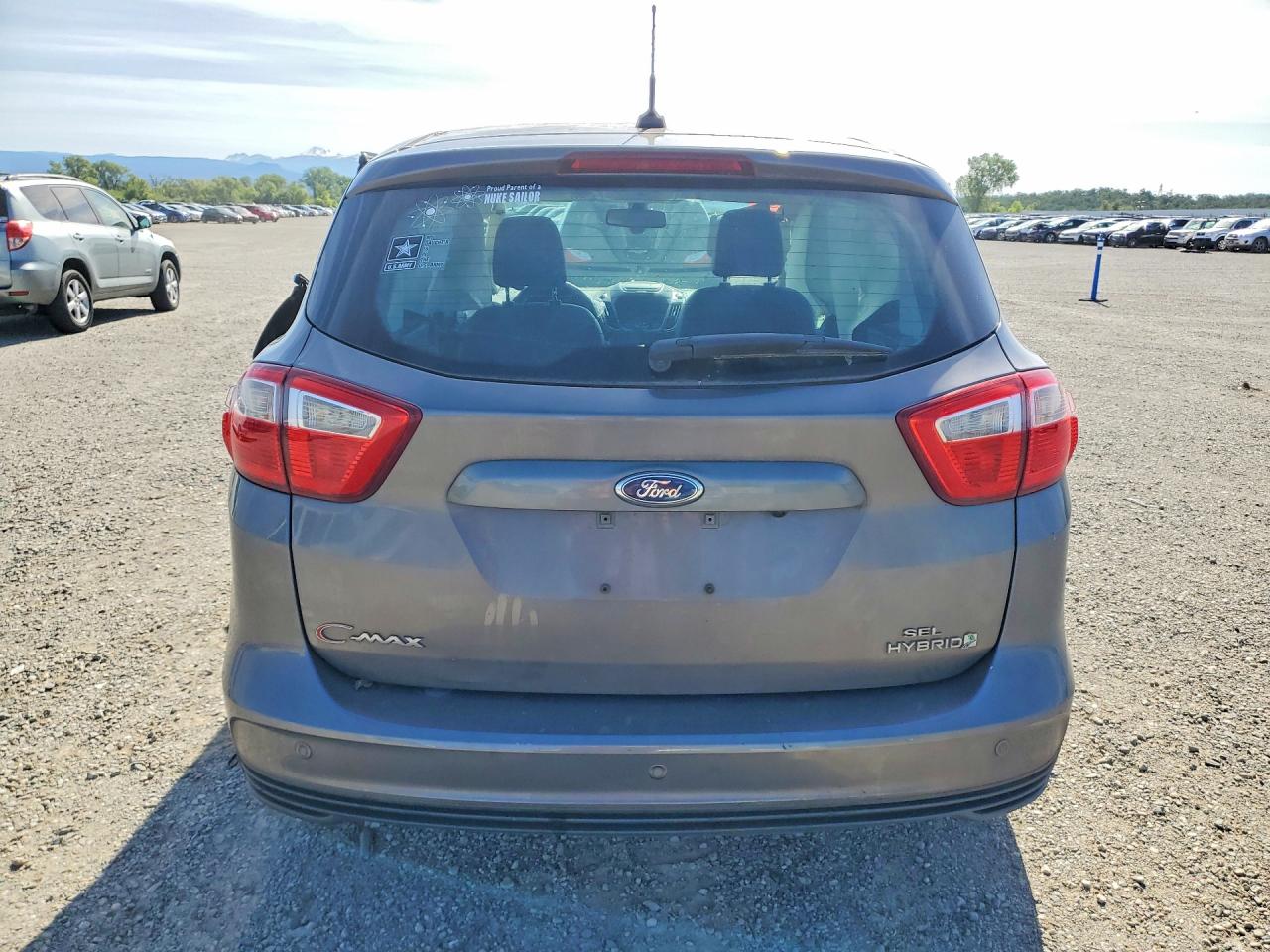 2013 Ford C-max Sel Gray vin: 1FADP5BU7DL549375