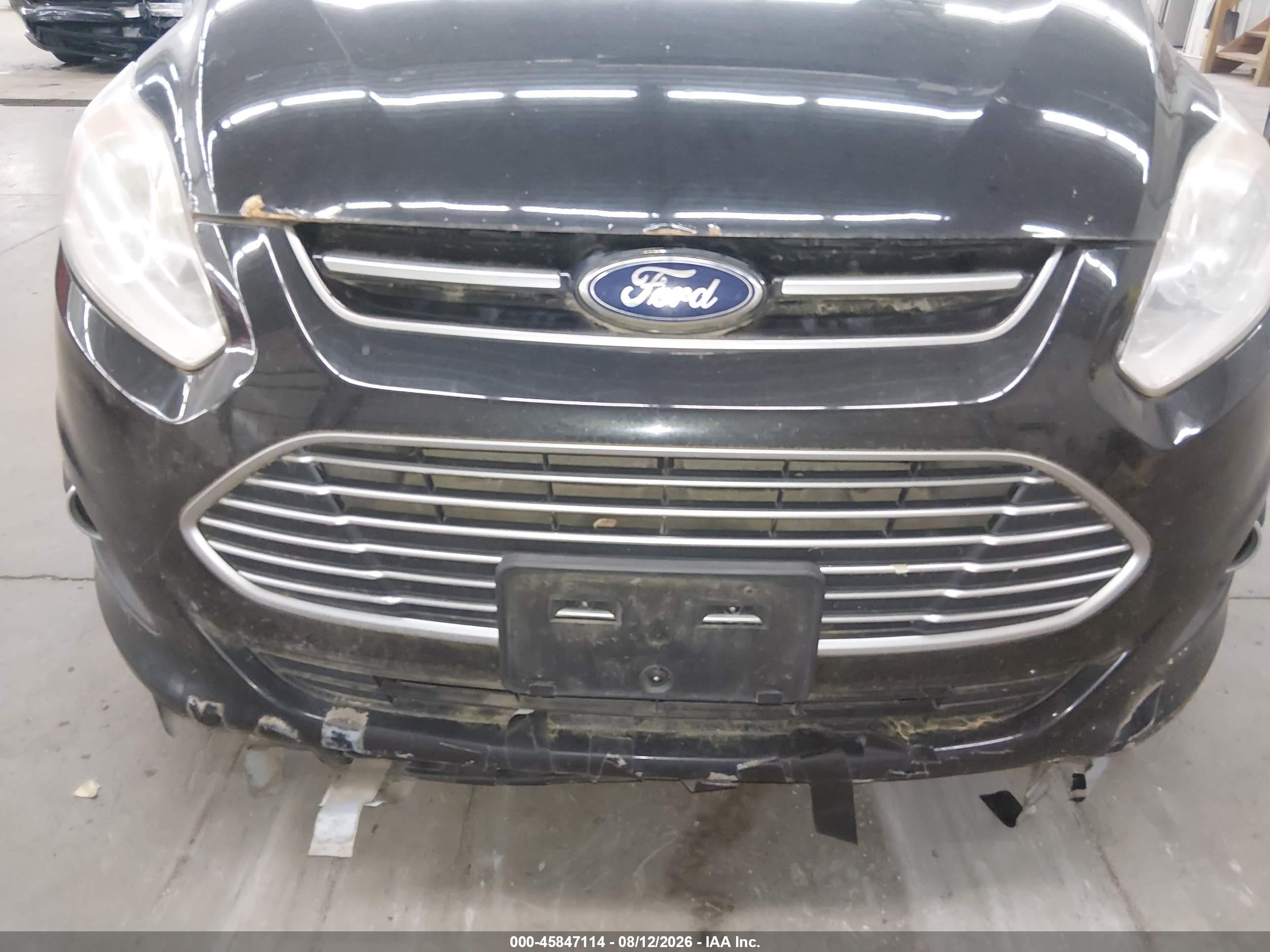 2013 Ford C-max Hybrid Sel Black vin: 1FADP5BU7DL552387