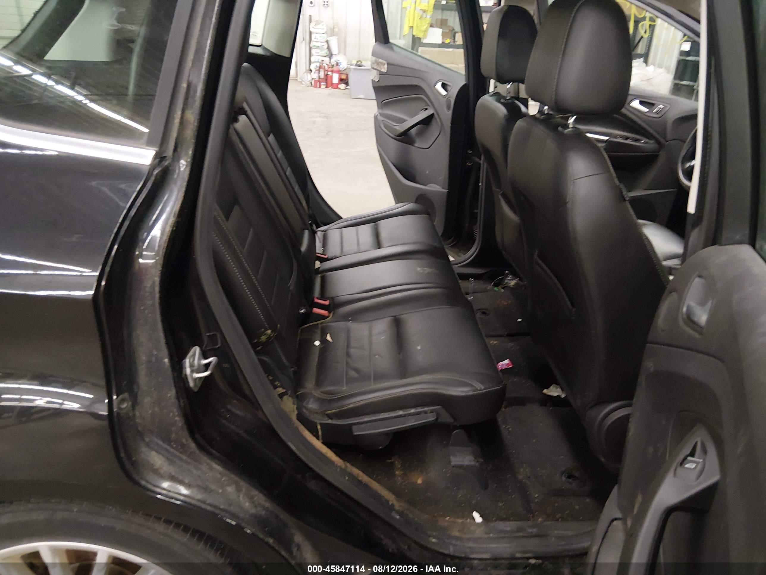 2013 Ford C-max Hybrid Sel Black vin: 1FADP5BU7DL552387