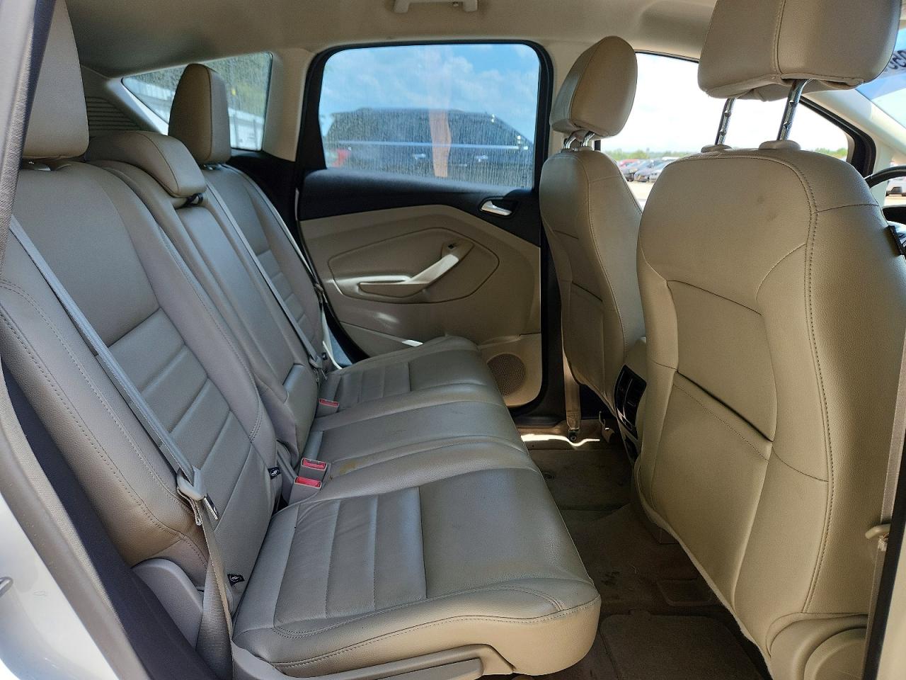 2013 Ford C-max Hyb Sw Sel White vin: 1FADP5BU8DL511444