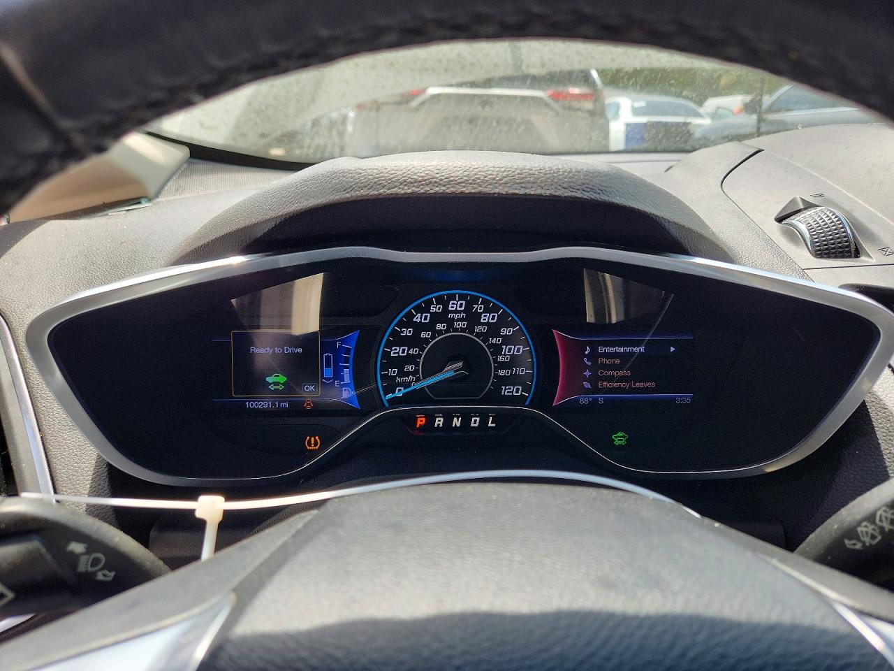2013 Ford C-max Hyb Sw Sel White vin: 1FADP5BU8DL511444