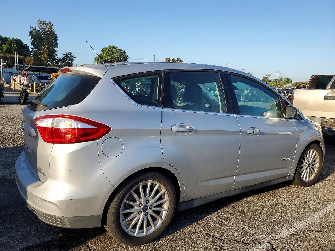 2013 Ford C-max Sel Silver vin: 1FADP5BU8DL534092