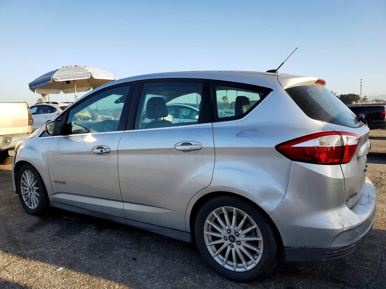 2013 Ford C-max Sel Silver vin: 1FADP5BU8DL534092