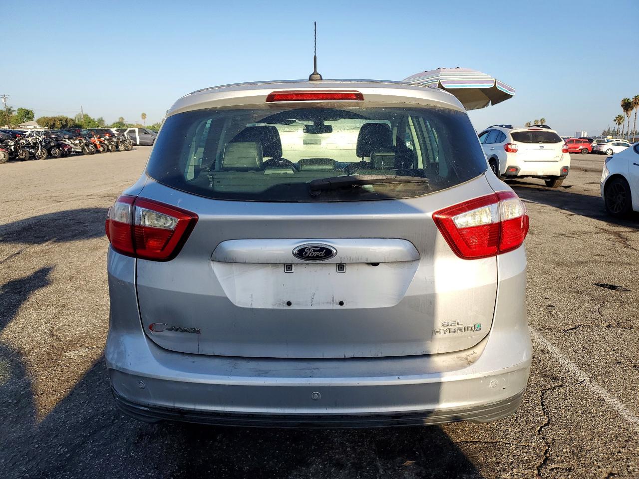2013 Ford C-max Sel Silver vin: 1FADP5BU8DL534092
