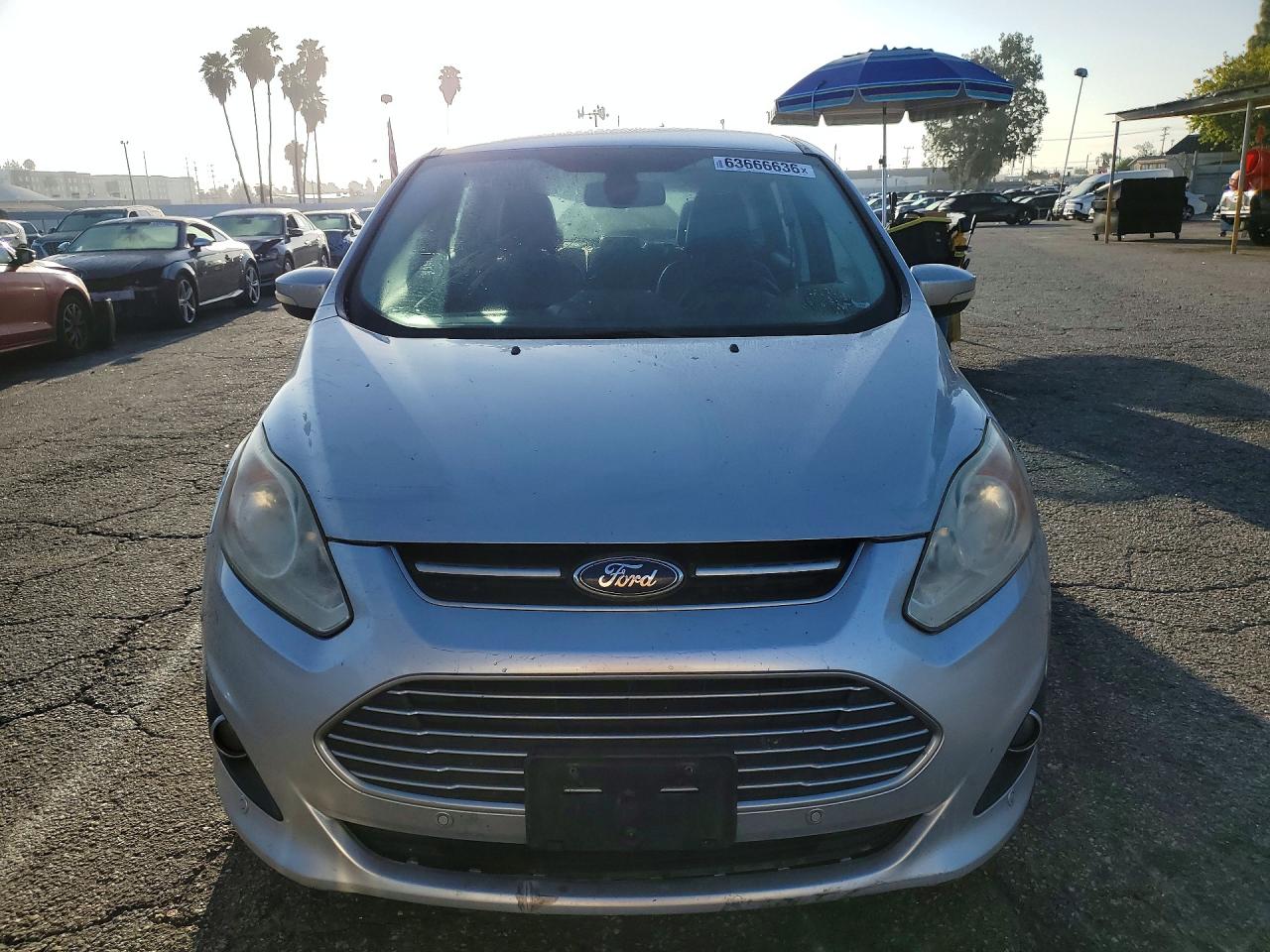 2013 Ford C-max Sel Silver vin: 1FADP5BU8DL534092