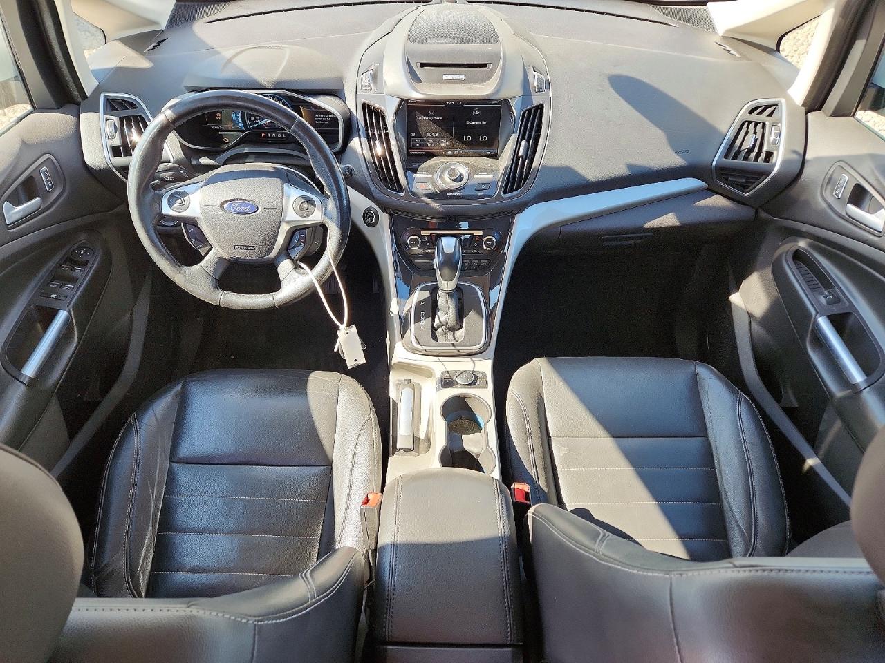 2013 Ford C-max Sel White vin: 1FADP5BU8DL551443