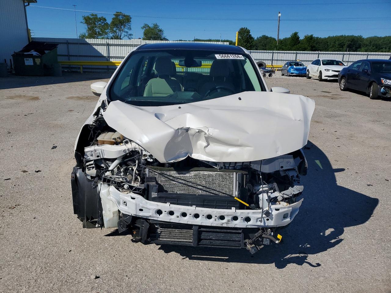 2014 Ford C-max Sel White vin: 1FADP5BU8EL503166