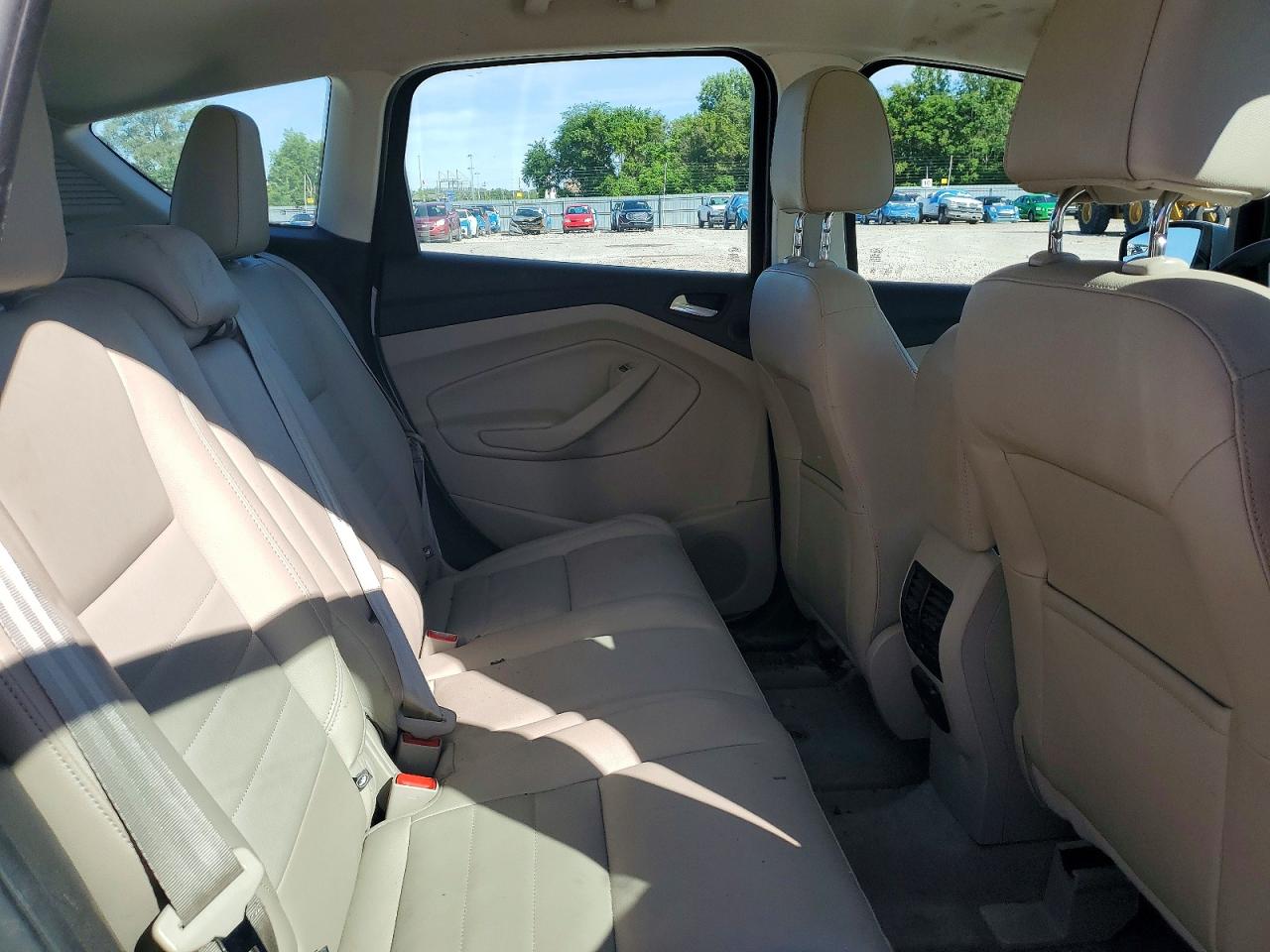 2014 Ford C-max Sel White vin: 1FADP5BU8EL503166