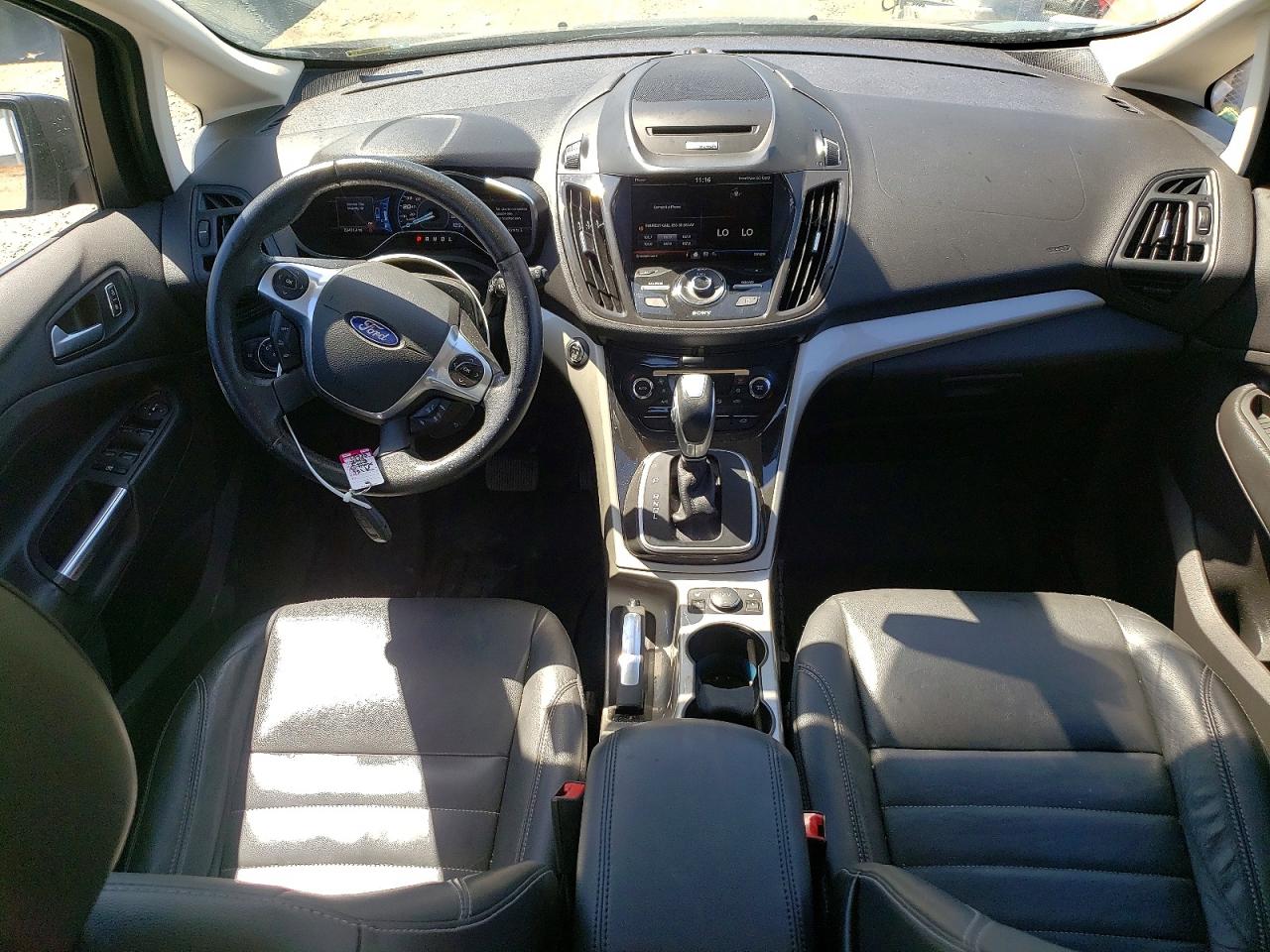 2015 Ford C-max Sel Gray vin: 1FADP5BU8FL106493