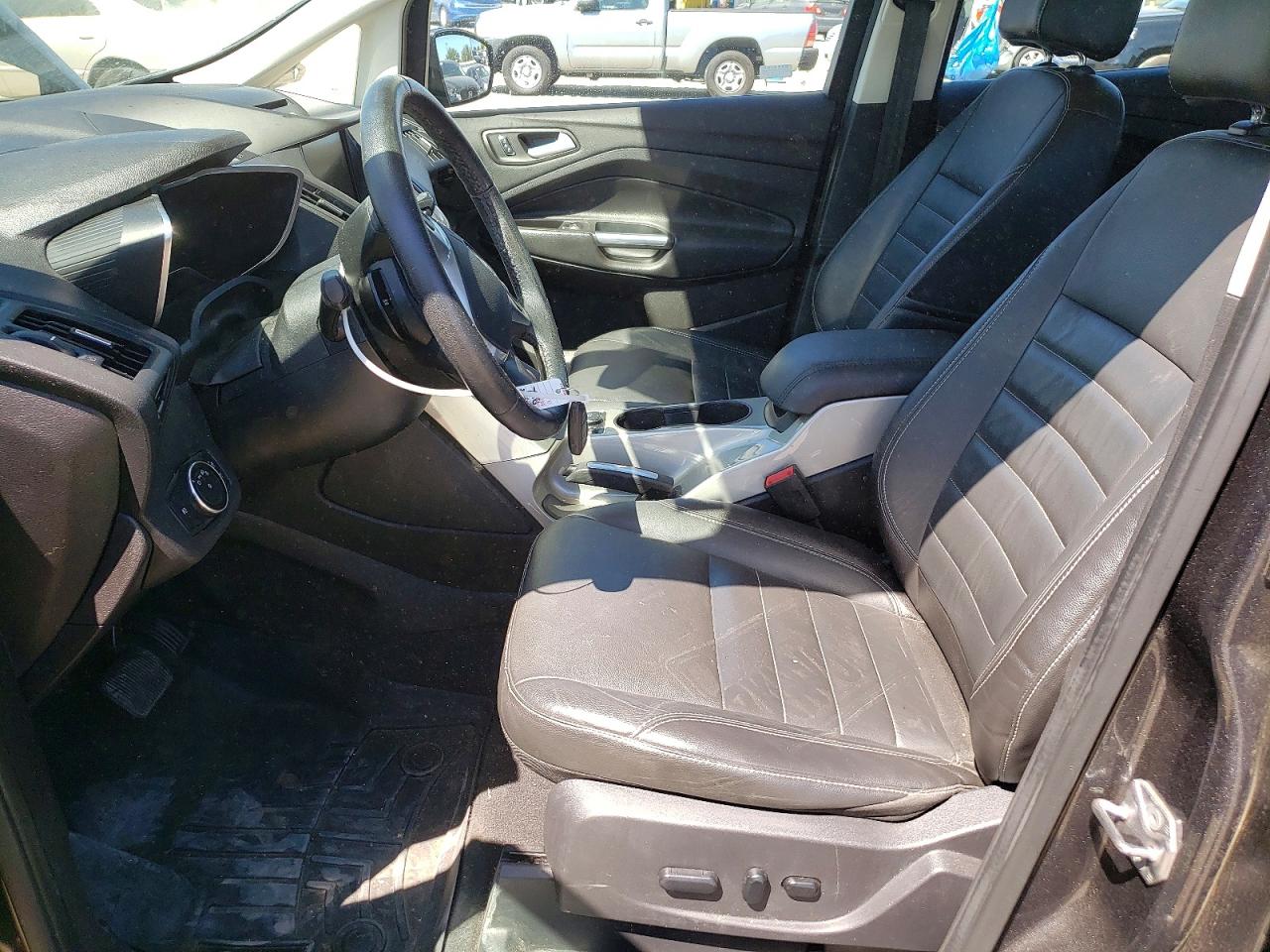 2015 Ford C-max Sel Gray vin: 1FADP5BU8FL106493