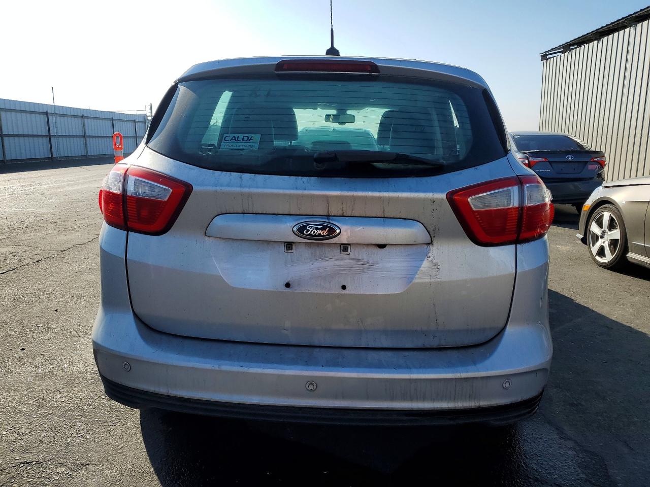 2015 Ford C-max Sel Silver vin: 1FADP5BU8FL112827