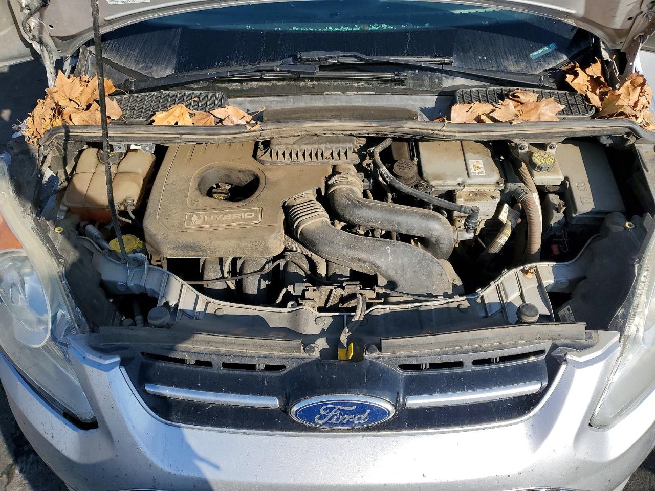 2015 Ford C-max Sel Silver vin: 1FADP5BU8FL112827