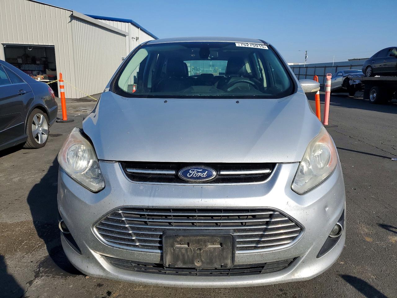 2015 Ford C-max Sel Silver vin: 1FADP5BU8FL112827