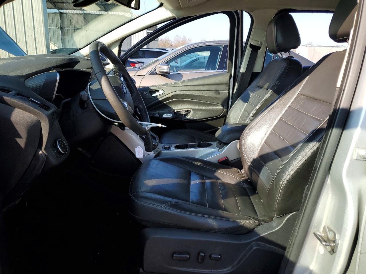 2015 Ford C-max Sel Silver vin: 1FADP5BU8FL112827