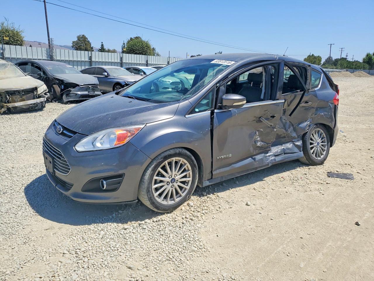 2015 Ford C-max Sel Угольный vin: 1FADP5BU8FL113430