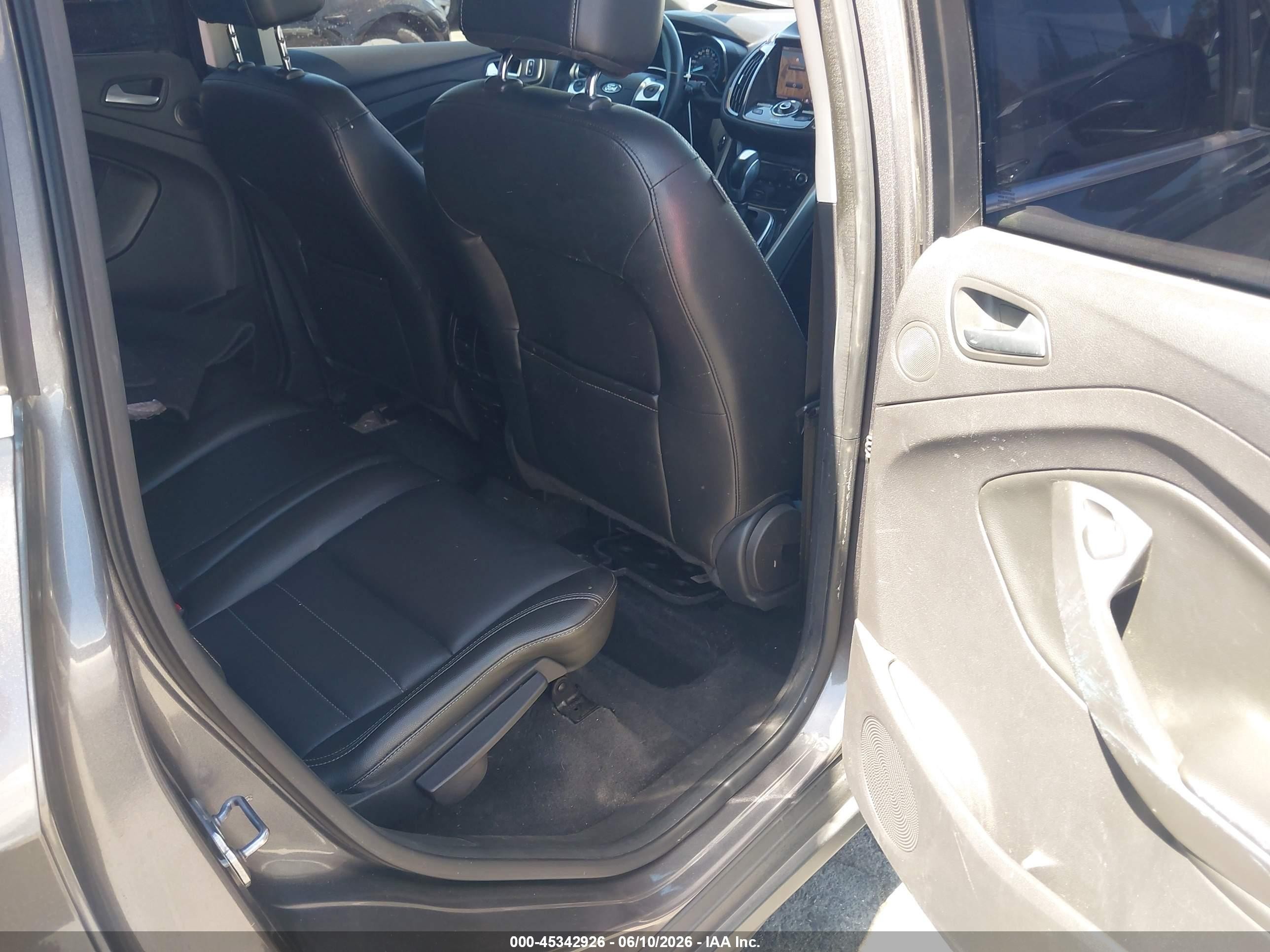 2013 Ford C-max Hybrid Sel Gray vin: 1FADP5BU9DL507340