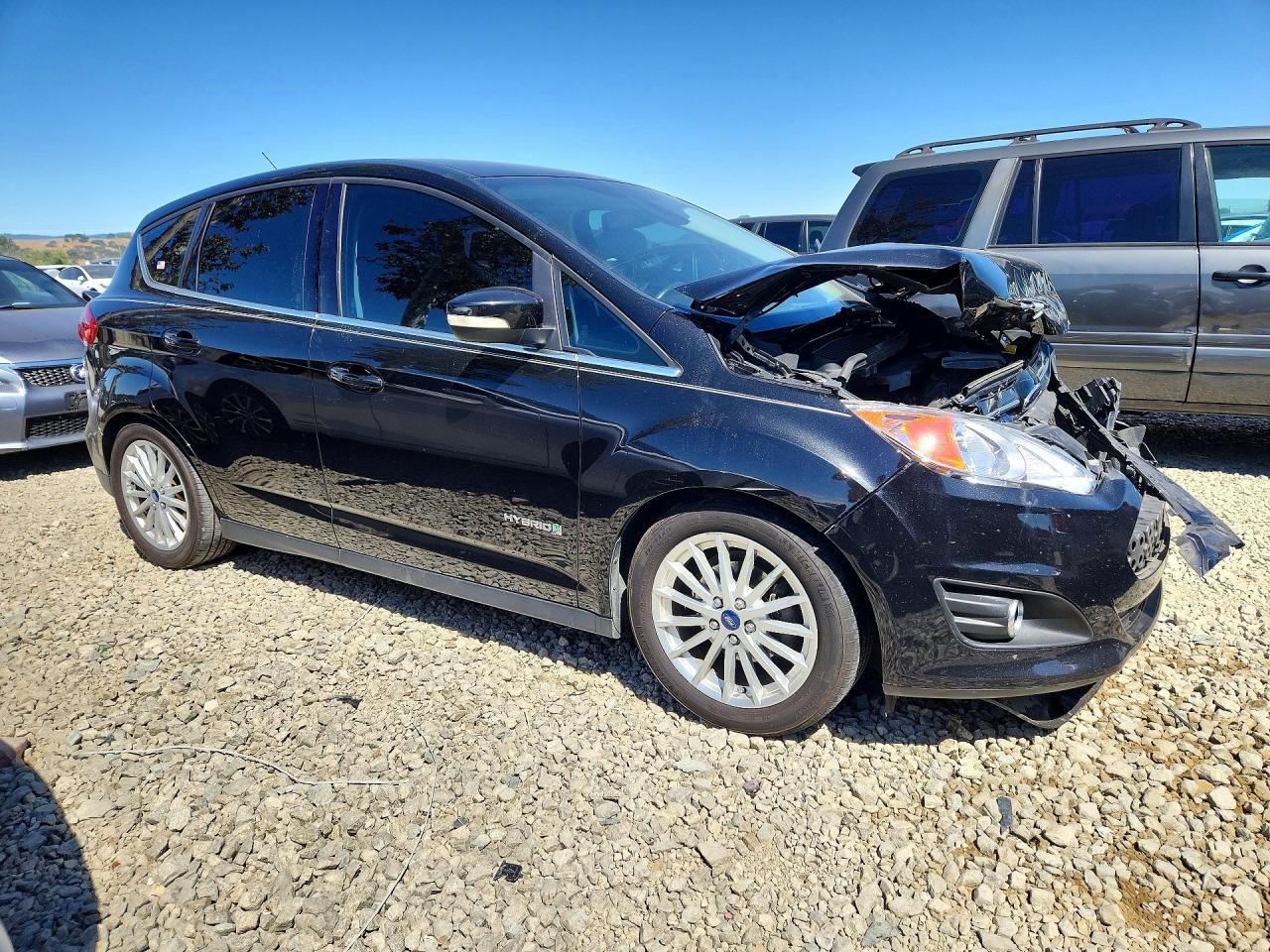 2013 Ford C-max Sel Black vin: 1FADP5BU9DL513302